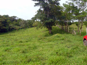 The entrance road comes off the paved Tilaran to Arenal highway.