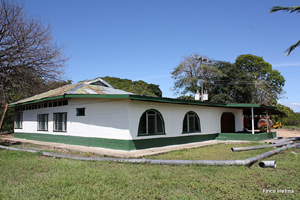 Another view shows the large size of the home.