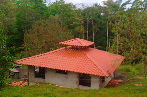 This 2BR cabina is shown under construction in Spring 2013. 3 identical cabinas have been completed. 