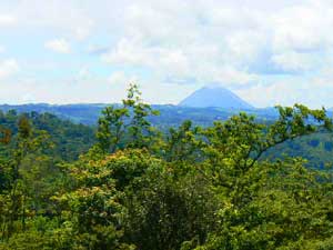 The Arenal Volcano is clearly seen from this acreage.