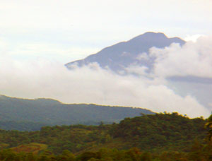 Areanl with beautiful clouds.