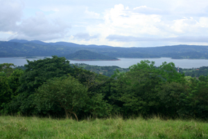 The lake views extend far to the north as well as south of the acreage.