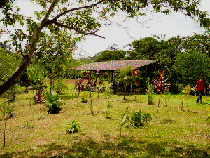 A small caretaker home and rancho on the property.