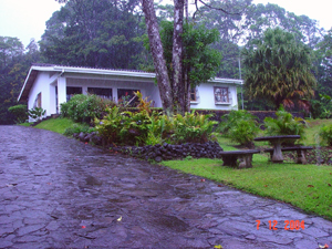 The prinicpal guest house has 3 bedrooms and 2 bathrooms in 1200 square feet.