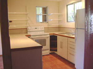 The new kitchen before the restaurant tenants rented the space.