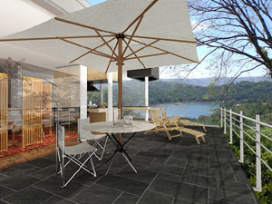 Each condo has a very large deck on which to enjoy the lake and volcano views and the semi-tropical climate of the beautiful mountain location.