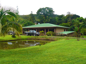 The main house is just 2 years old. 