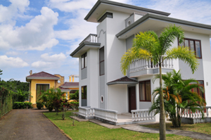 Behind this home, the Casa Blanca, is a second luxury home, the Casa Amarilla, which also is for sale.