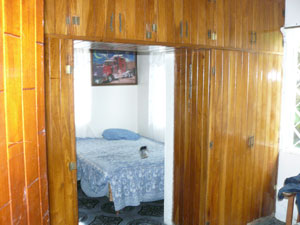 Here is one of fiyr bedrooms. 