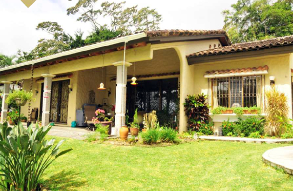 The Spanish Colonial home provides tropical living in comfort and style.