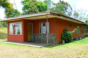 A typical Tico house in good condition is ready for occupancy.