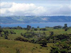 Lake Arenal as seen from the home.