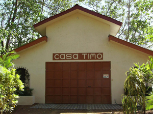 Casa Timo is the gatehouse to the property with an apartment and 3 suites.