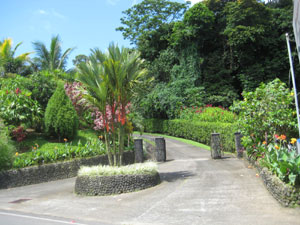 A handsome entrance on the lake highway introduce a wide, curving concrete drive that leads to the two homes and the 3 prepared building sites.