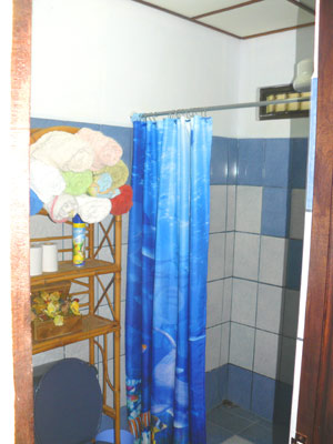 This is the bathroom for the master bedroom.