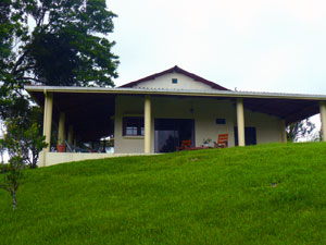 The home has a very wide covered veranda on two sides giving wonderful views.