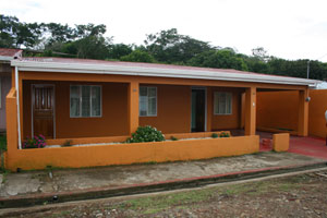 The well kept home with its wide veranda is attractive from the street.