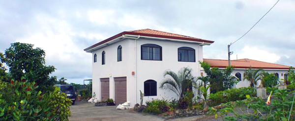 The 2600-square-foot home has an 800-square-foot apartment above the 2-car garage. 