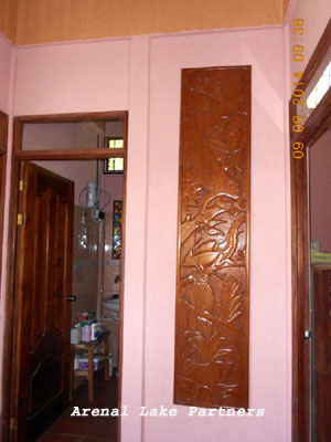 Carved panel