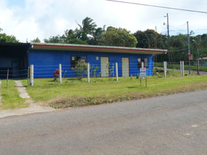 The 1600-square-foot house is located by the main road through the pretty village of San Luis.