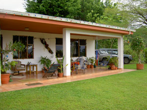 The home has a wide lakeview veranda.