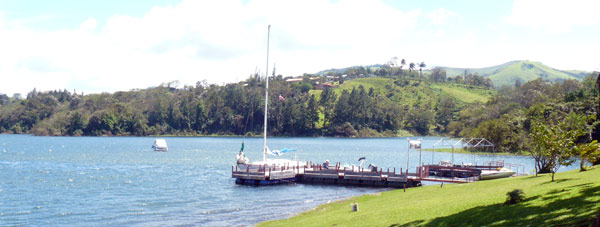 Neighboring Puerto San Luis Yacht Club has many activities and facilities on San Luis Cove.