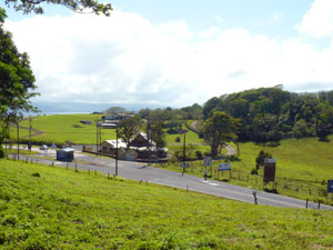 To the east there are views of Lake Arenal and Arenal Volcano.