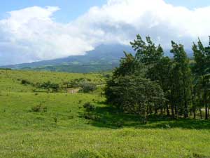 The lots are close to the base of the dormant Tenorio Volcano near Lake Arenal.