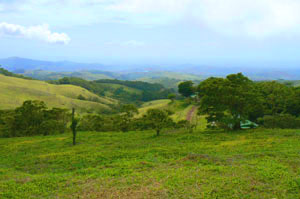 To the northwest, a neighbor roof is barely visible and Tilaran hides in the hills about 15 minutes away.