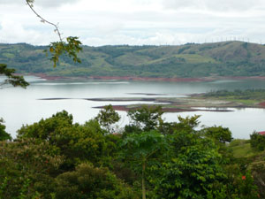 There's a fine lake view from the owners' home.