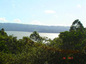 Another Lake Arenal view from this pretty acreage. 