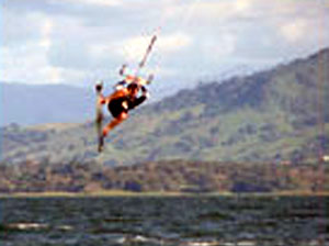 Lake Arenal is a huge lake, home to boating, fishing, kayaking and world-class windsurfing and kite-surfing. 