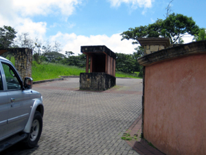 The development has handsome entrance with a guard building.