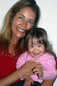 Coryn Wallen and daughter Cristel