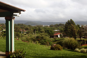 From the private location there's a fine lake and mountain vista beyond Tronadora village.