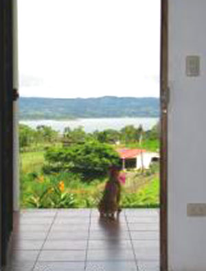 There a wide covered porch for enjoyment of the fine temperate weather and great views.