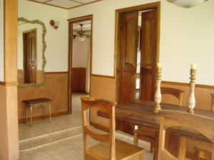 The general interior of the house.