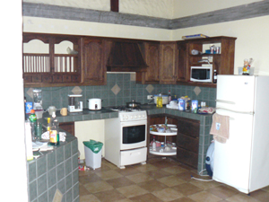 The rental will include the major appliances in the kitchen.